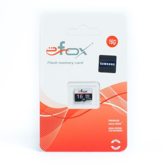 Imagine  PREMIUM Series Card Memorie EFOX 16GB UHS U3 I  (chipset samsung) NEW!!!!