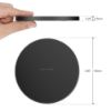 Imagine Incarcator Wireless Fast Charging Pad QI 15W,pentru iPhone, Samsung Galaxy, Round Black