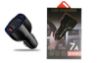 Imagine Adaptor Auto  FAST 3 pott Usb - 7A/35w BLACK