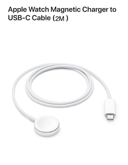 Imagine Cablu date incarcare Magnetic  pentru Apple Watch  USB-C ,2M,BULK