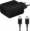 Imagine Set incarcator retea  Note 20 ultra/S21 ultra  -45W- USB C -PD Super fast , Cablu date 5A, bulk