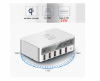 Imagine Incarcator wireless fast QI incarcator extern multi-port incarcare rapida, Usb-C pd65W, total putere 110w