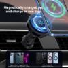 Imagine Incarcator Magnetic Wireless Auto QUANDES®, 15W Fast Charge, compatibil iPhone 14/13/12/11 Pro Max